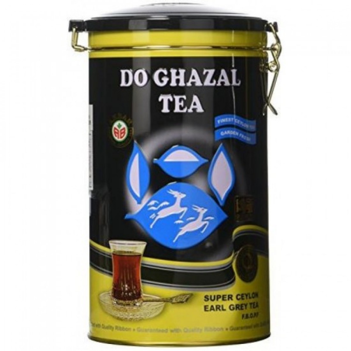 Do Ghazal Tea Earl Gray Ceylon Çay 400 Gr Teneke Kutu